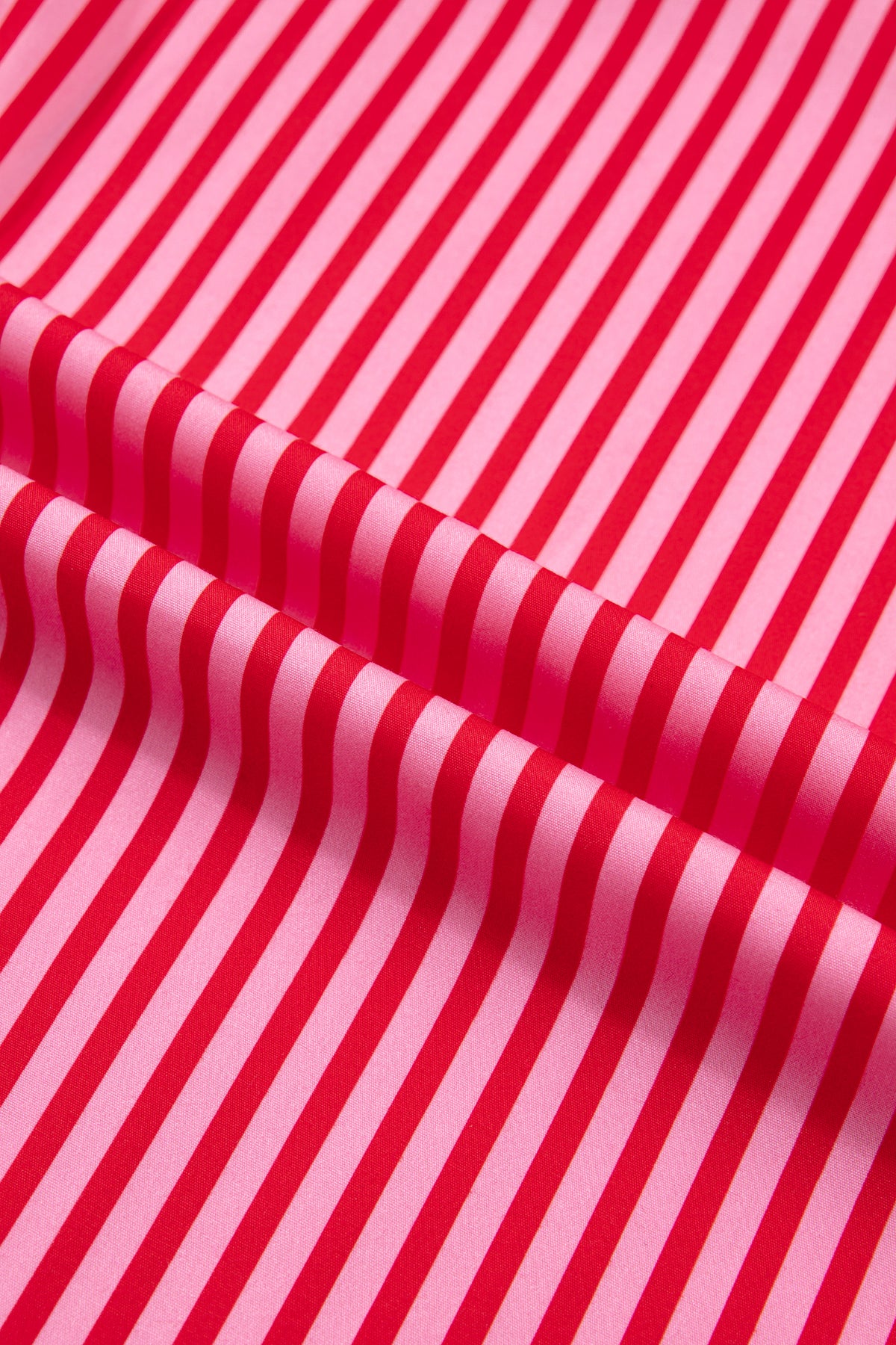 Red Stripe Button-Up Shirt