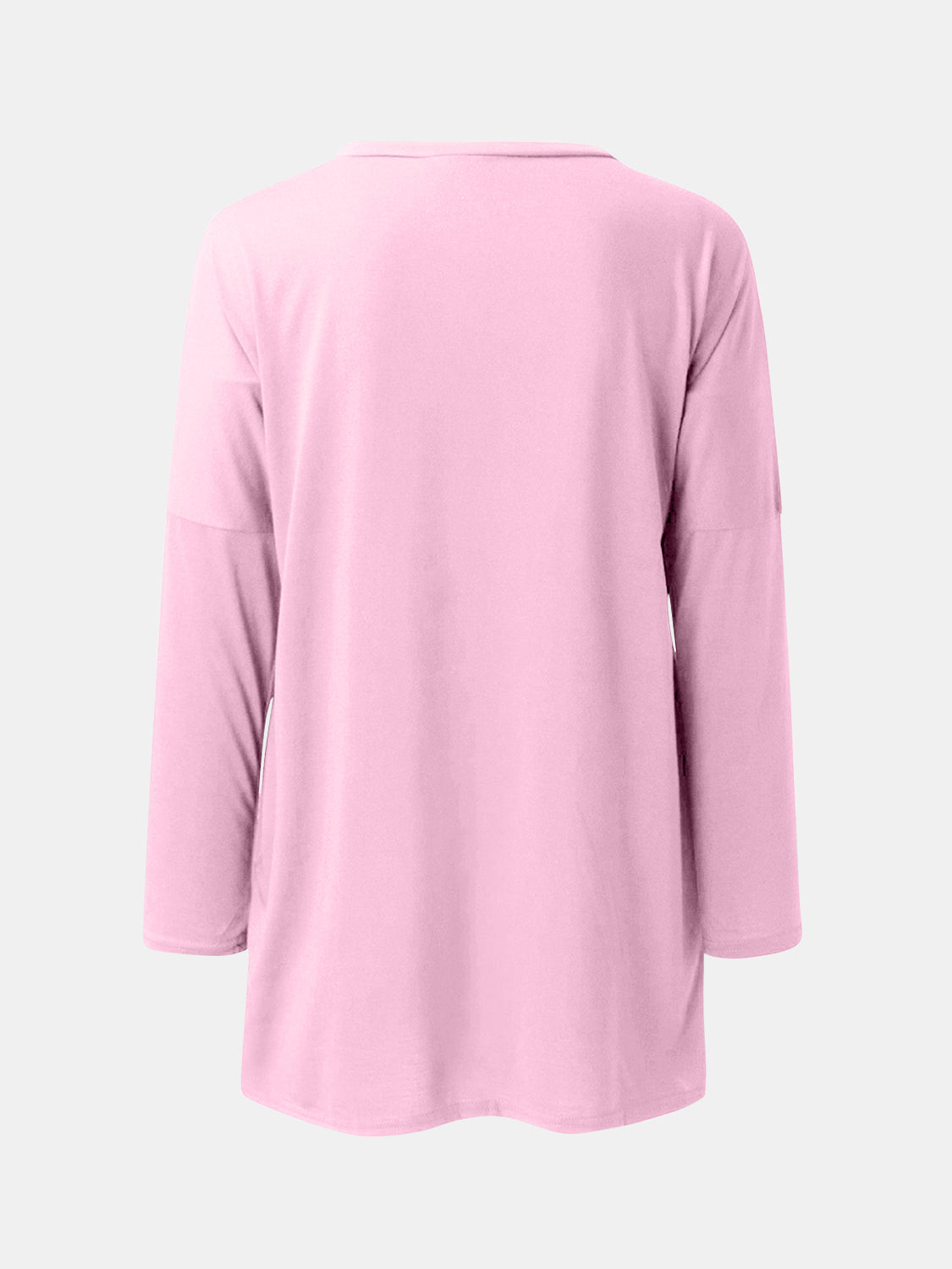 Round Neck Long Sleeve Tunic