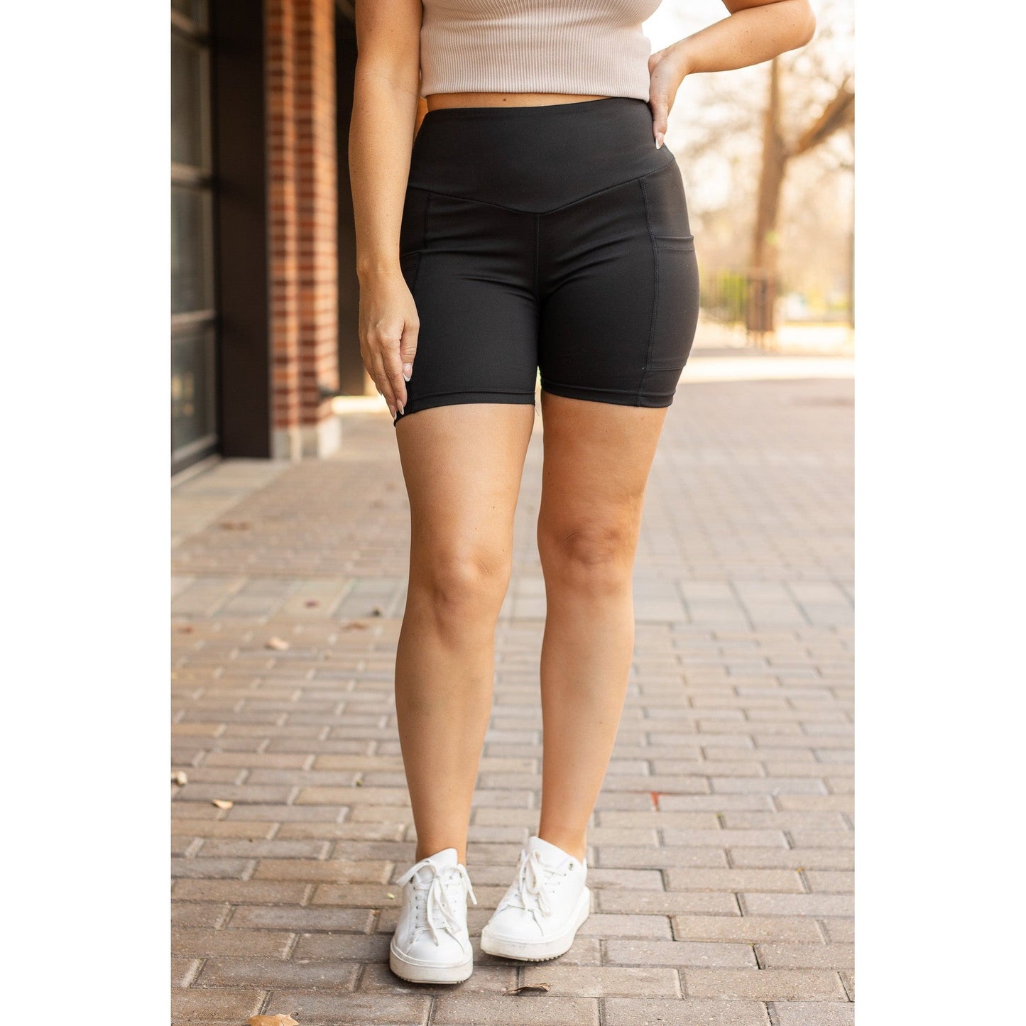 Tummy Control 5" Biker Shorts