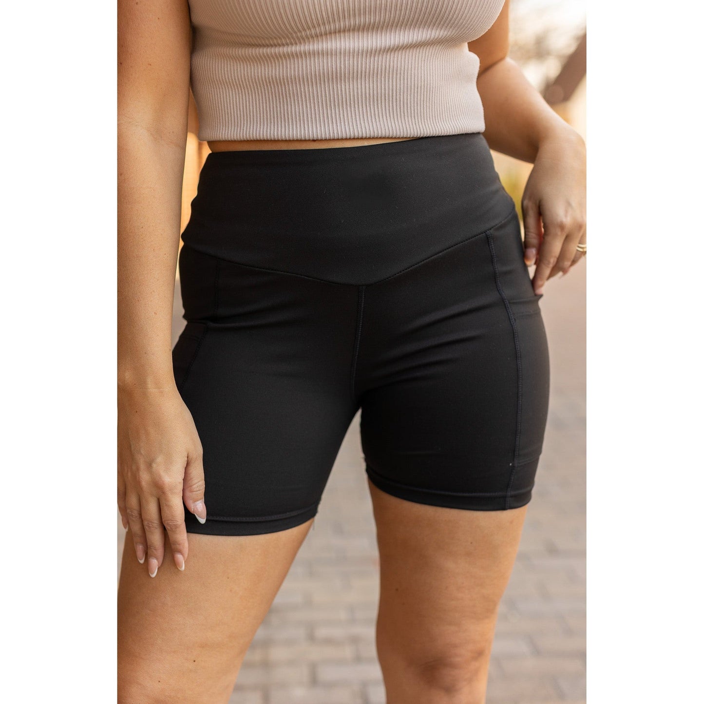 Tummy Control 5" Biker Shorts