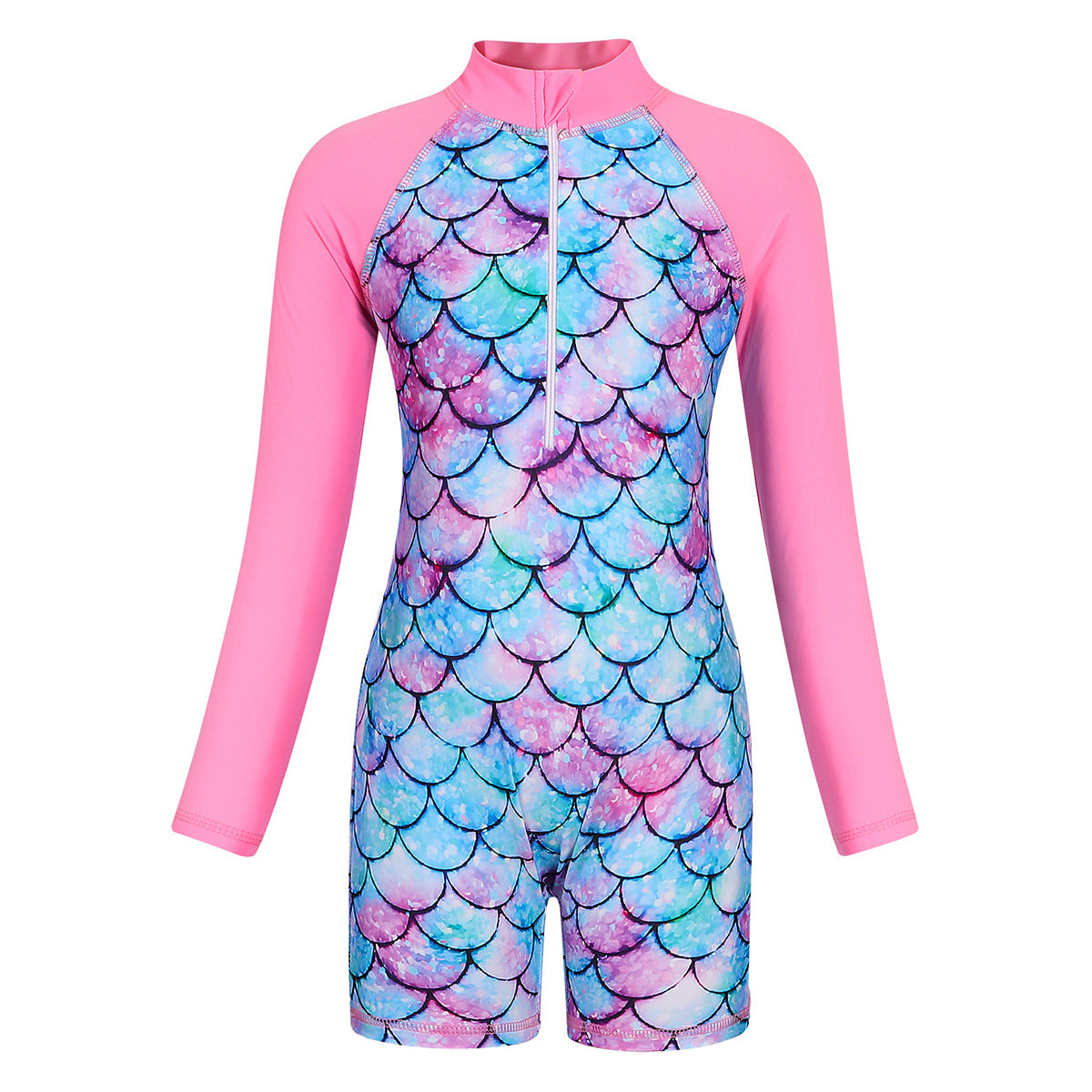 Children's Sun Protection Surfing Girls' Swimsuit