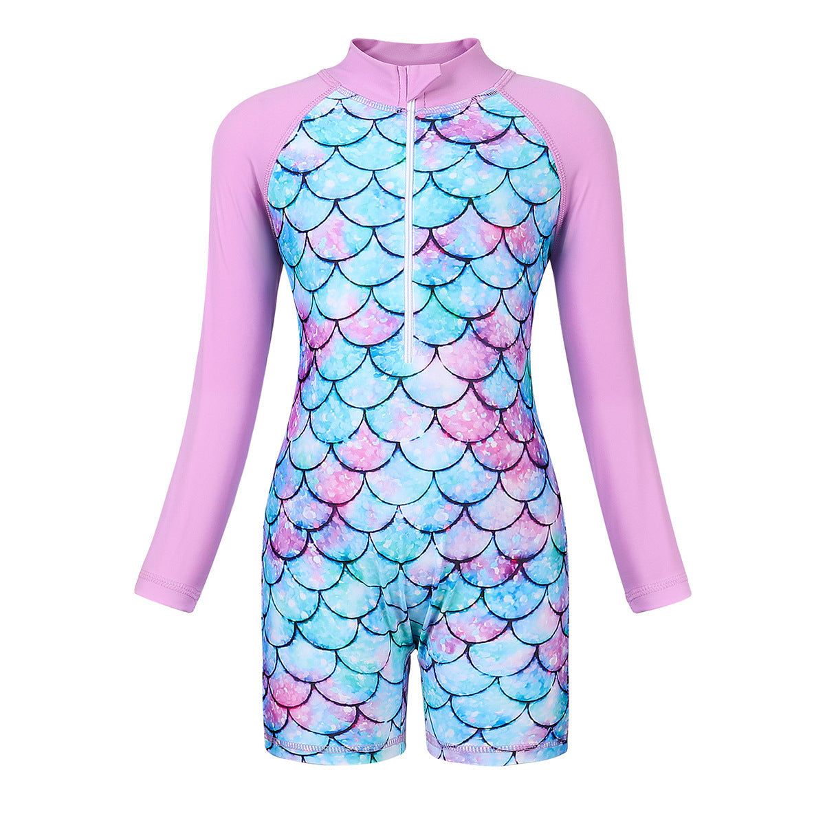 Children's Sun Protection Surfing Girls' Swimsuit