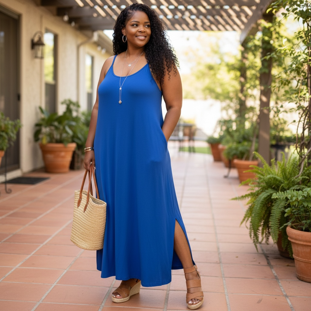 Effortless Cami Maxi Dress