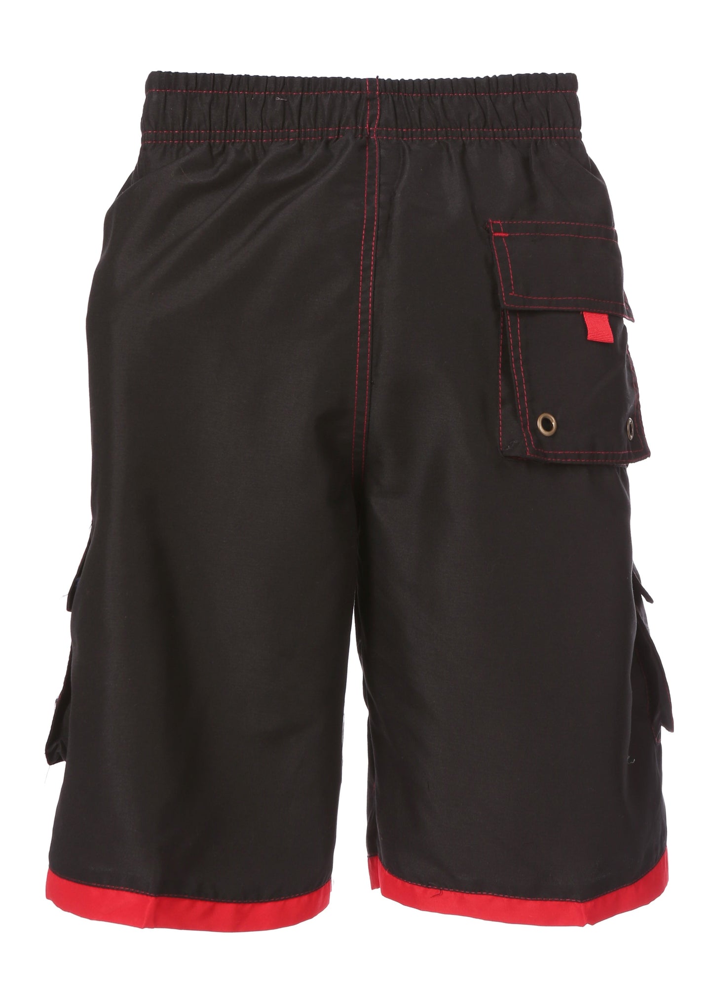 Mens Striped Swim Trunks