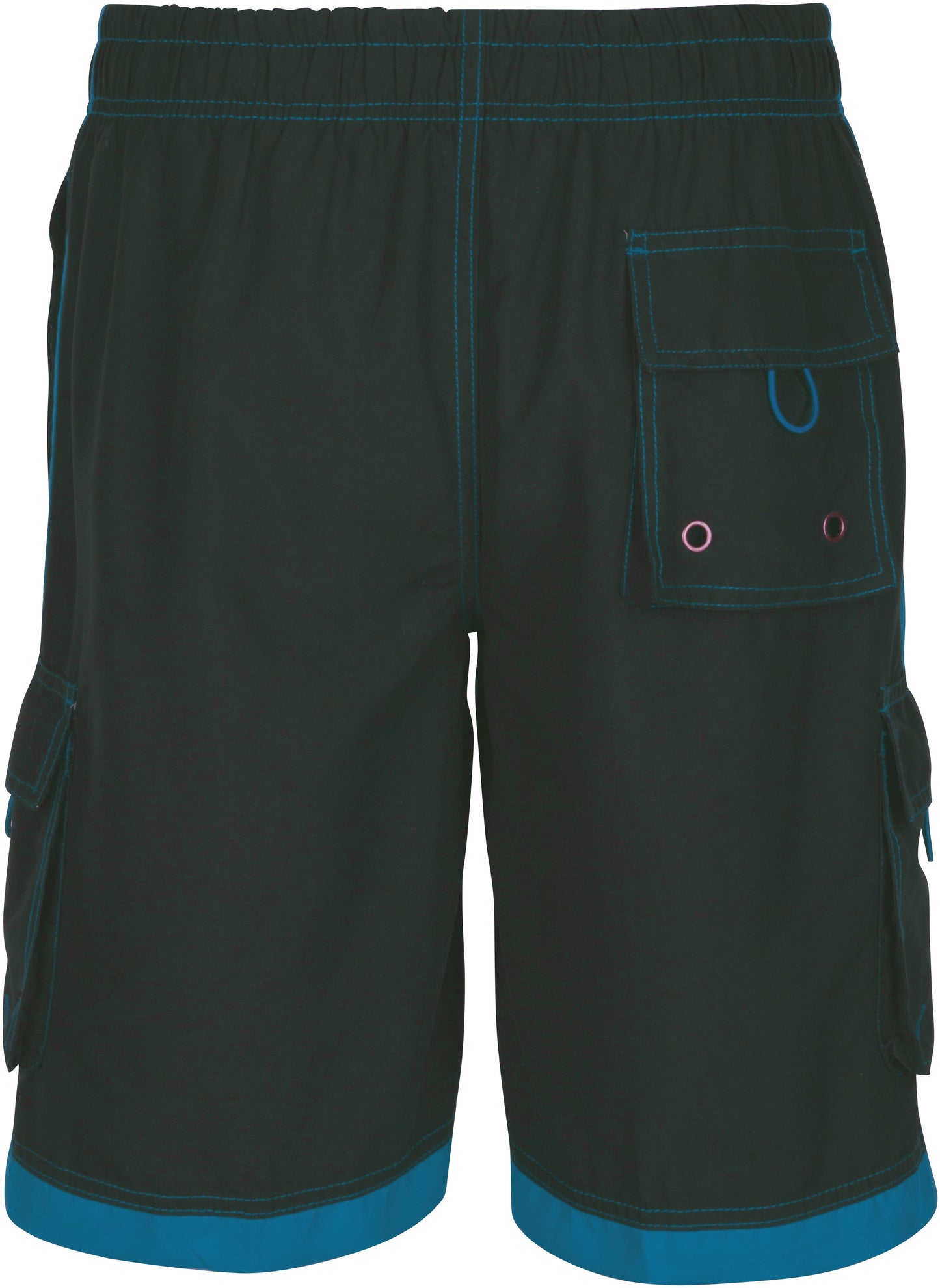 Mens Striped Swim Trunks