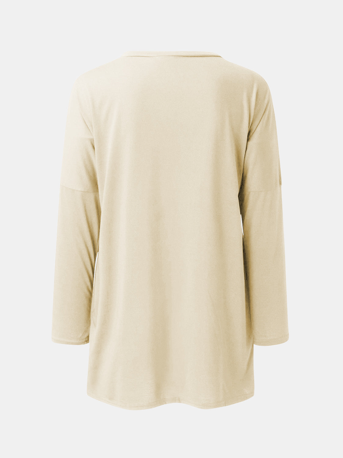 Round Neck Long Sleeve Tunic