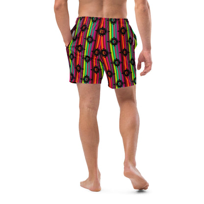 Aztec Serape Swim Trunks