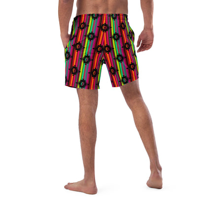 Aztec Serape Swim Trunks