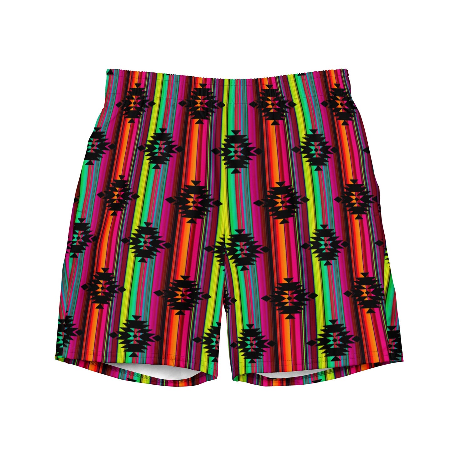 Aztec Serape Swim Trunks