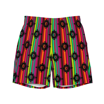 Aztec Serape Swim Trunks