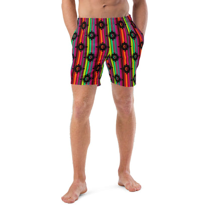 Aztec Serape Swim Trunks