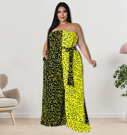 Strapless Jumpsuit
