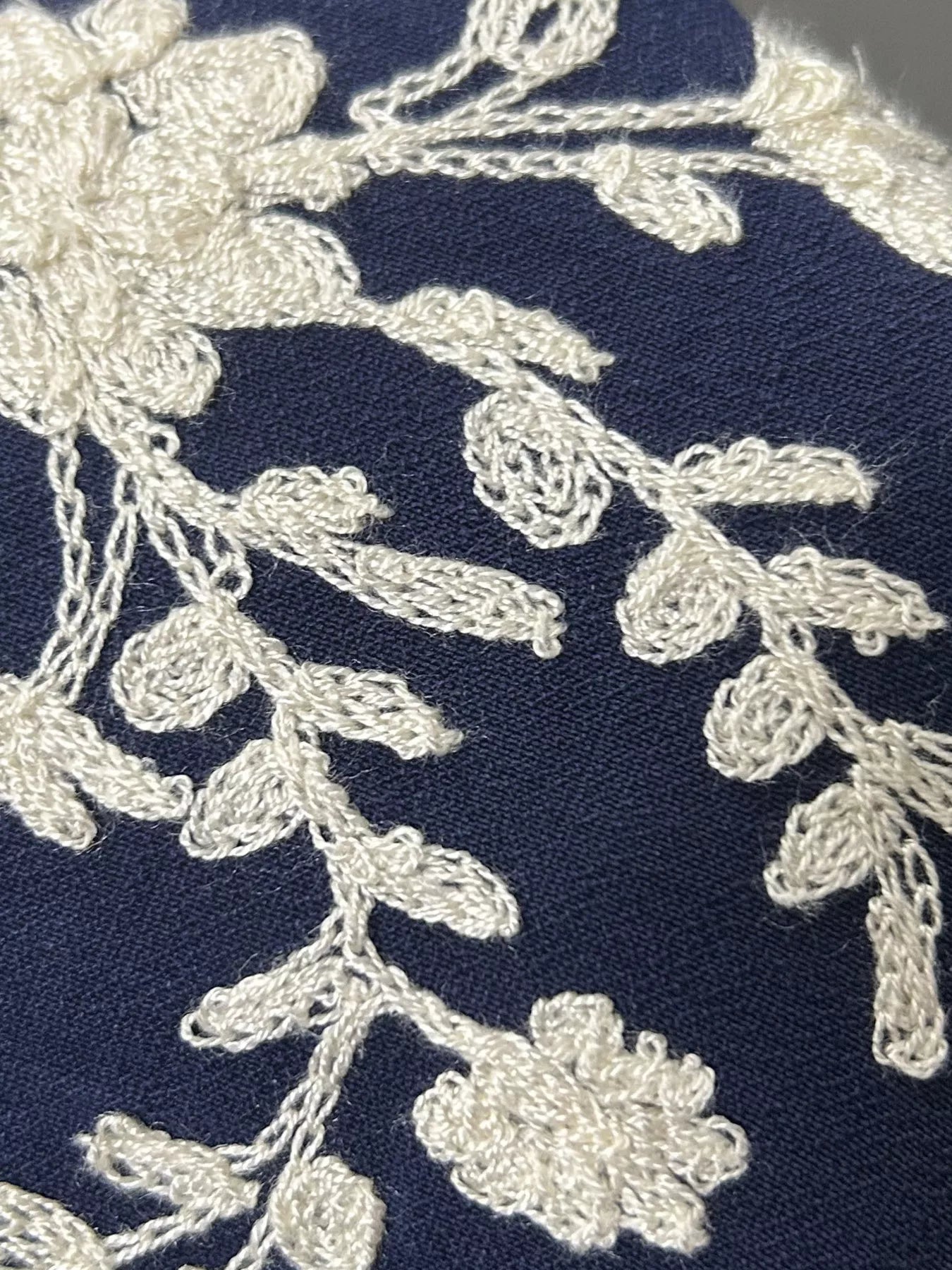 Floral Embroidered Long Sleeve Blouse