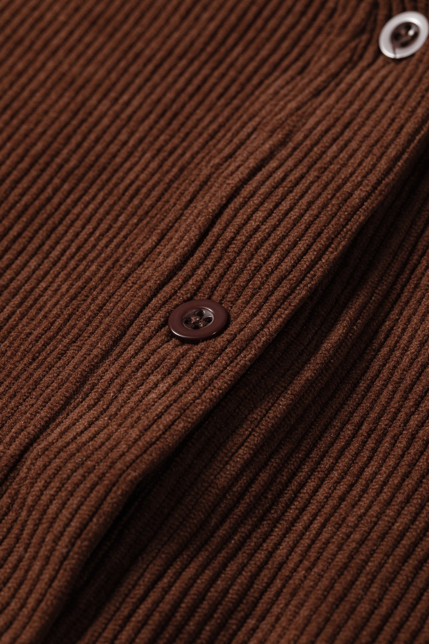 Solid Buttoned Blouse